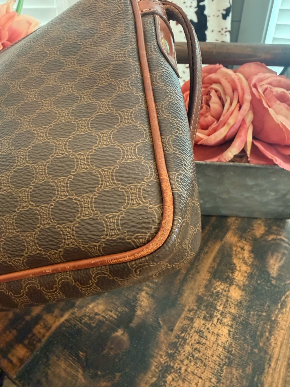 Celine Authentic Macadam Vintage Clutch - Picture 10 of 15